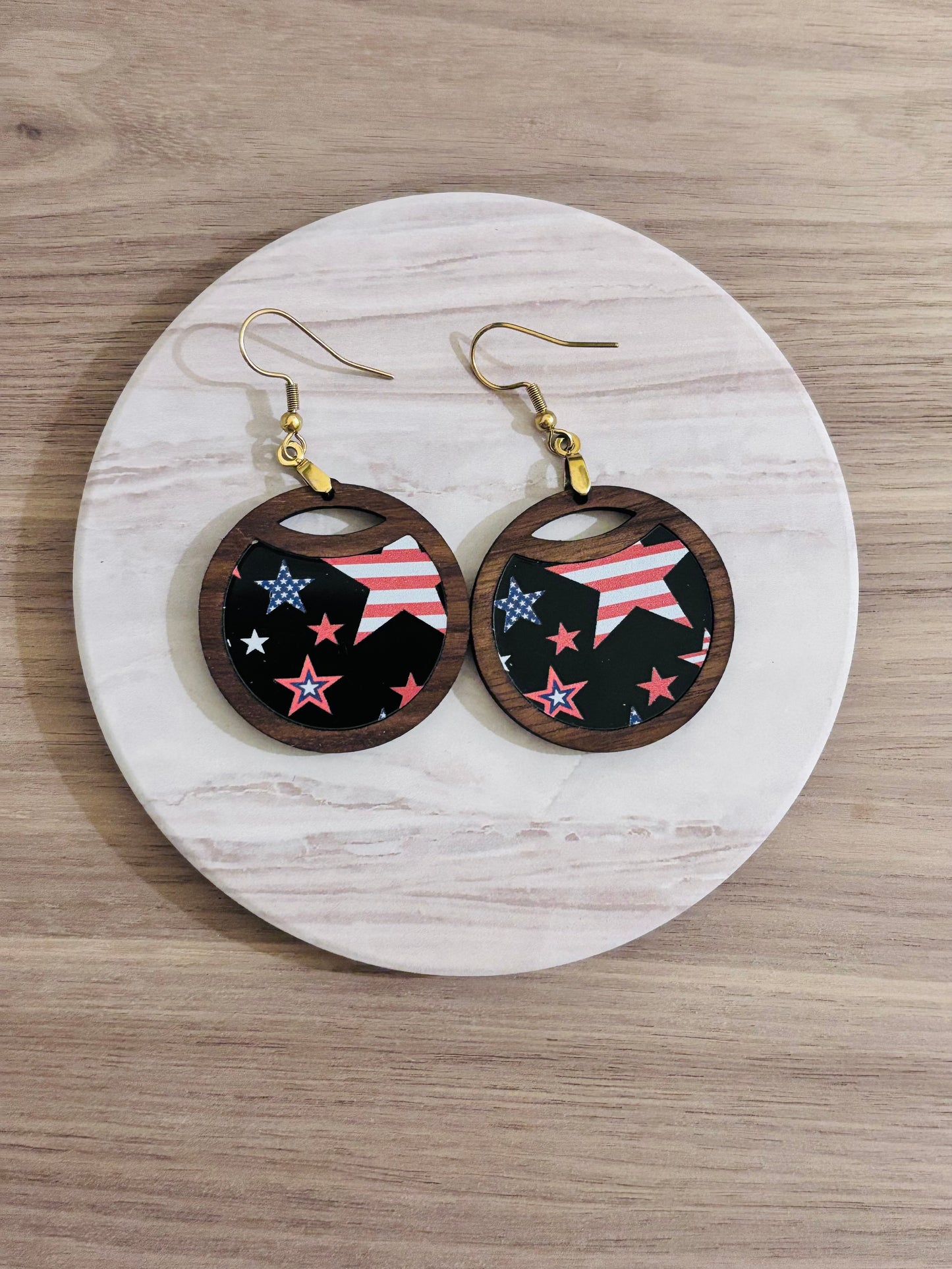 Americana Stars & Stripes Earrings