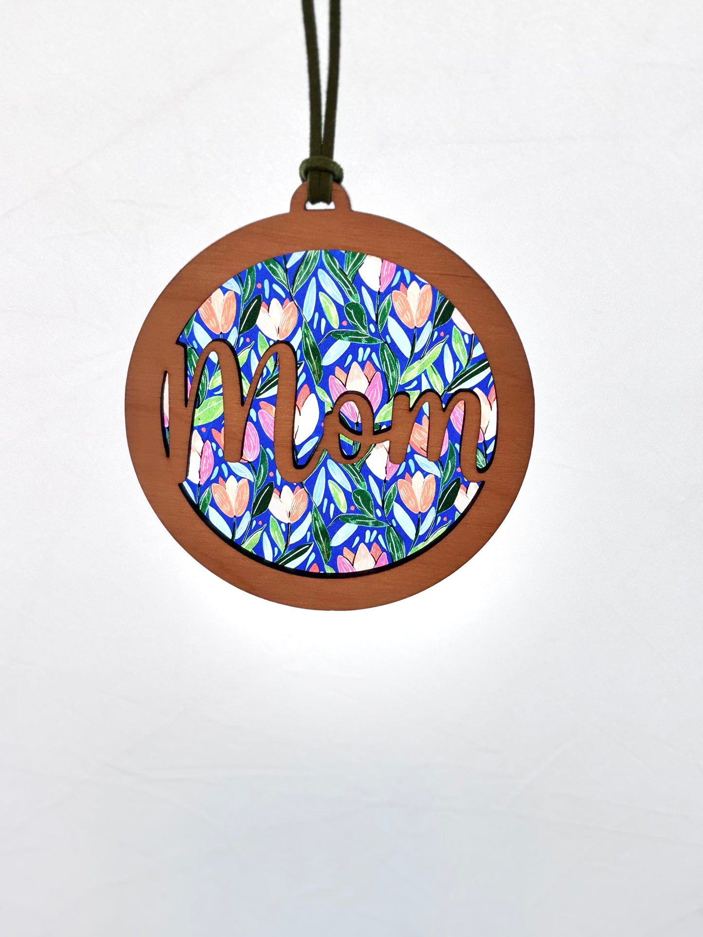 Tulip Bloom Car Charm/Suncatcher – Mom, Nana, or Grandma