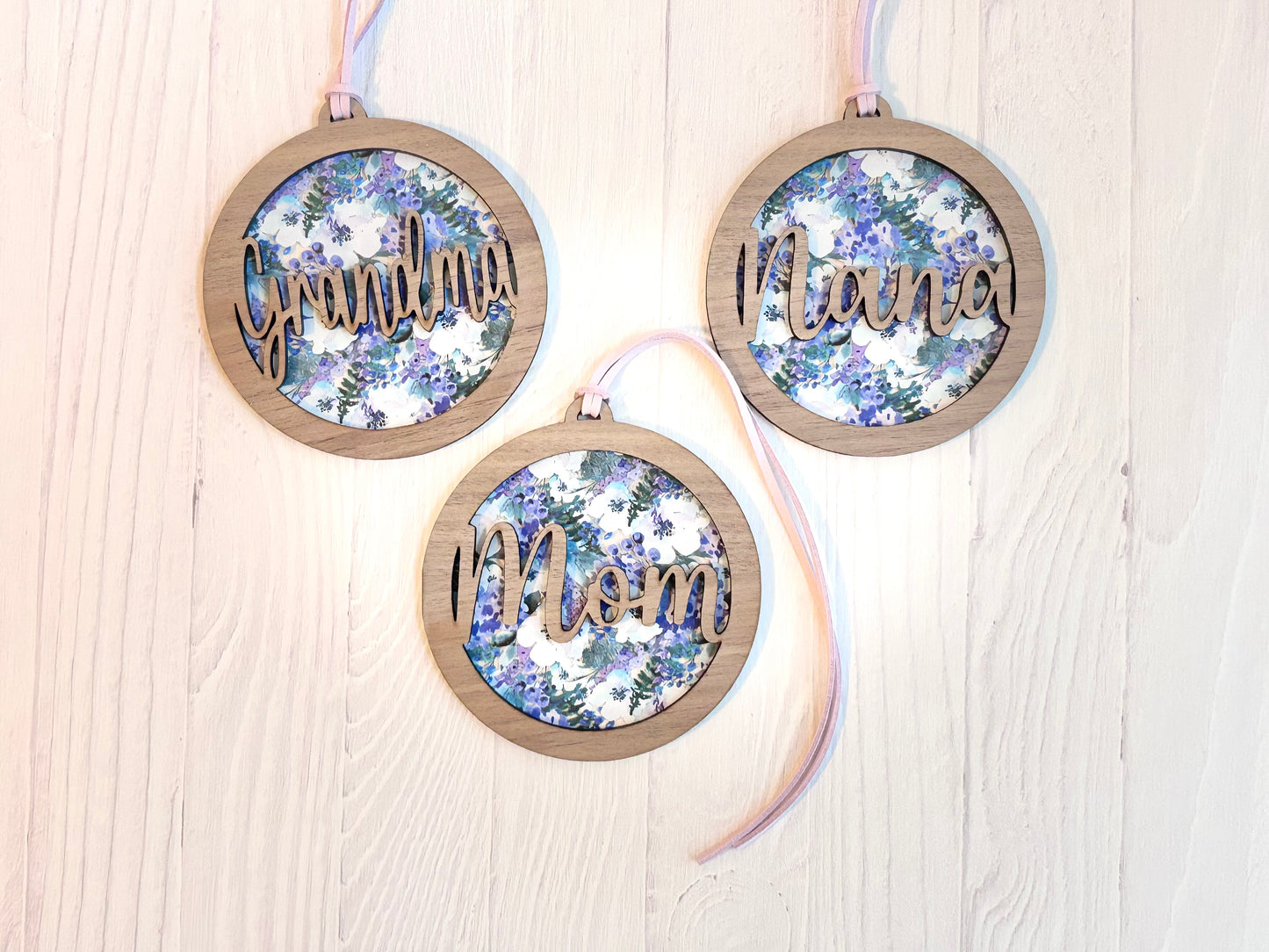Purple Bloom Car Charm/Sun Catcher – Mom, Nana, or Grandma