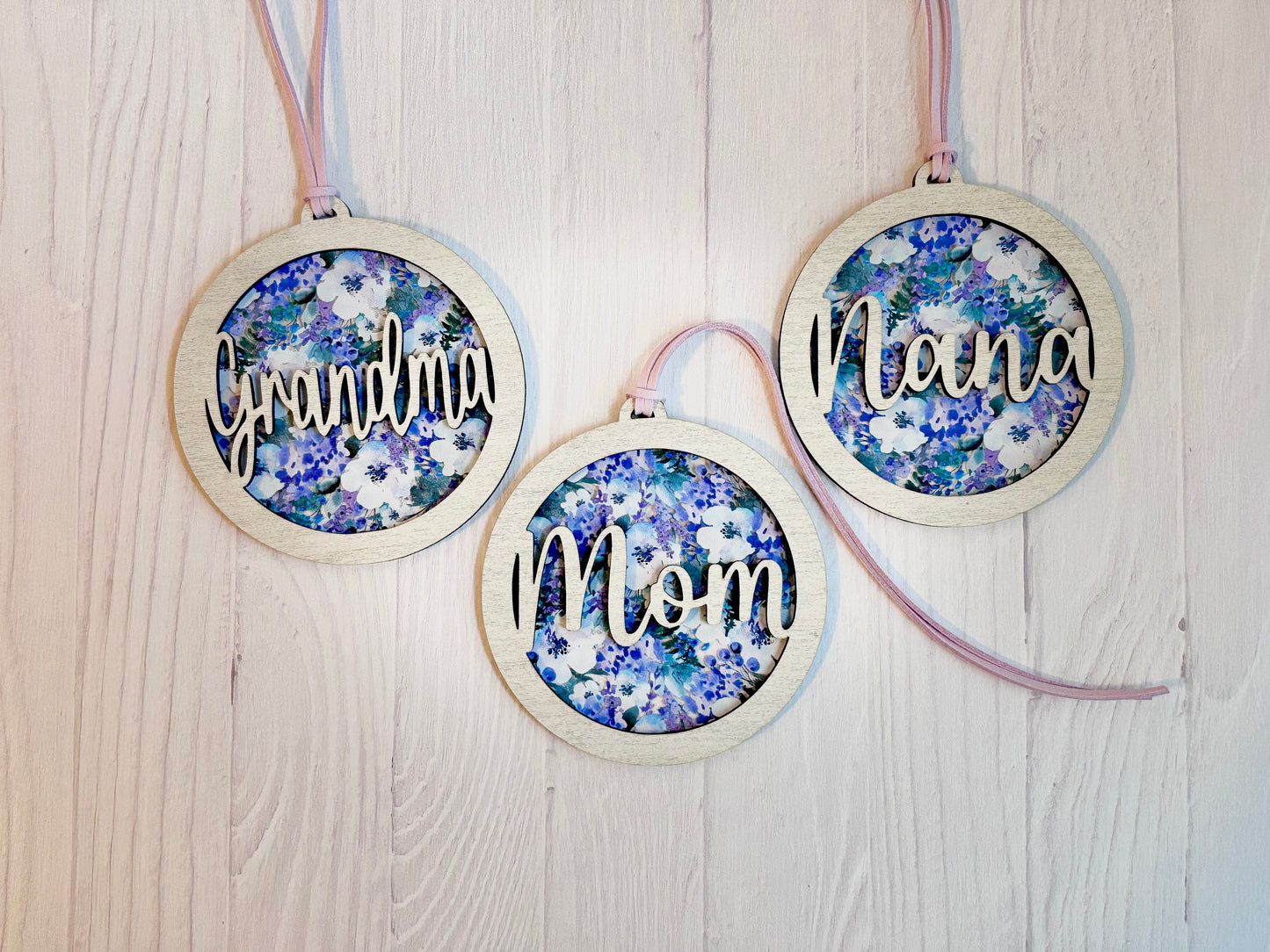 Purple Bloom Car Charm/Sun Catcher – Mom, Nana, or Grandma