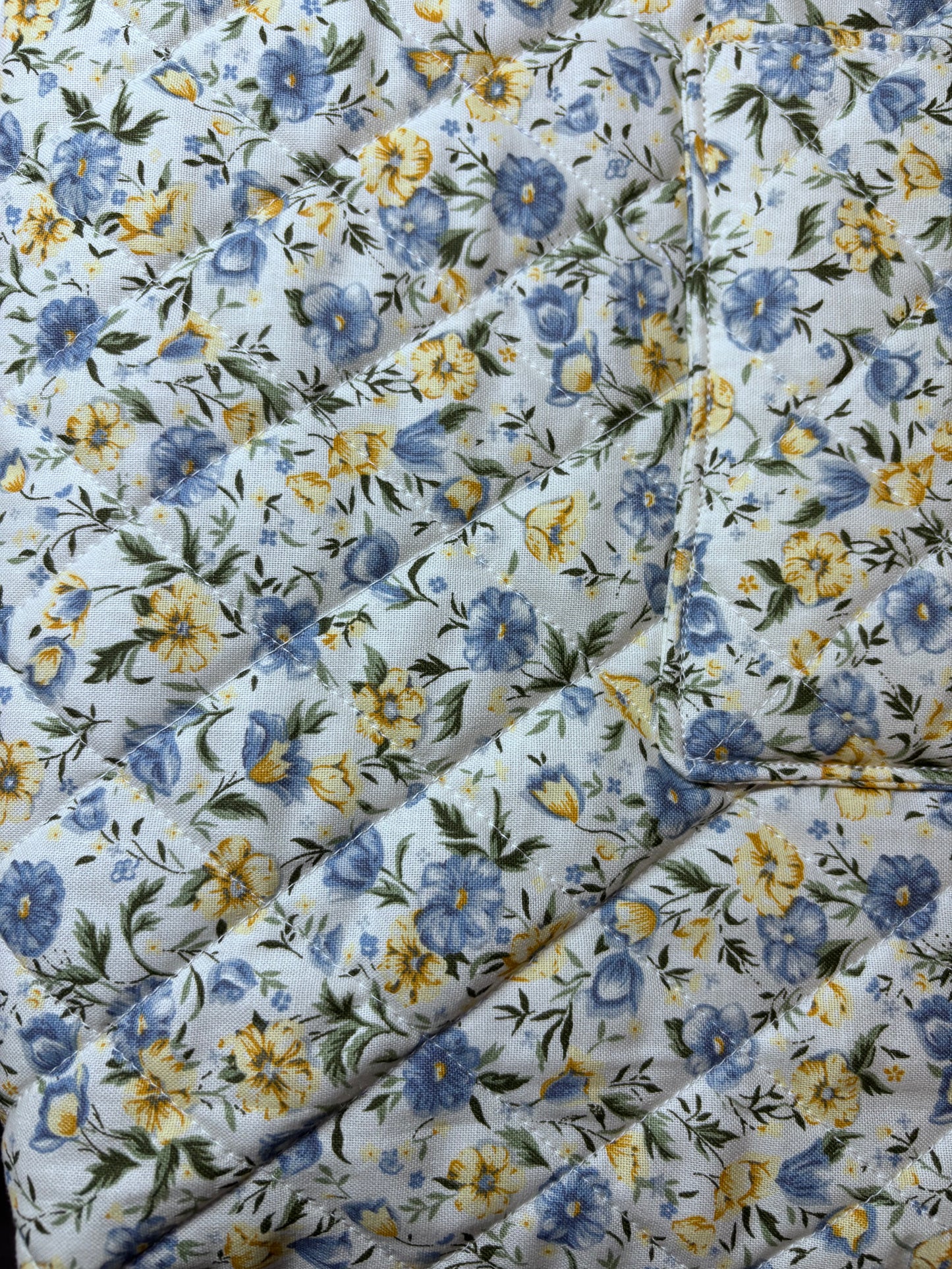 Floral Faith Quilted Tote – Lined, Handmade & Ready for Everyday Grace
