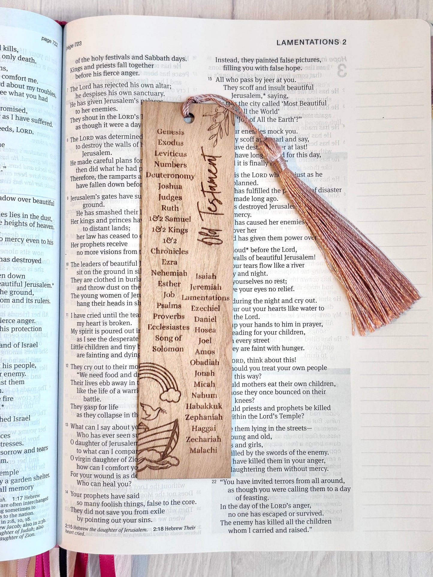 Bible Basics Bookmark – Old & New Testament at Your Fingertips