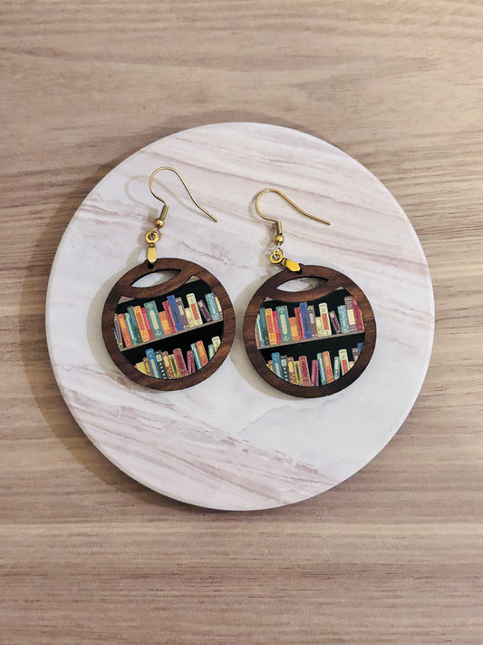 Handmade Book Earrings