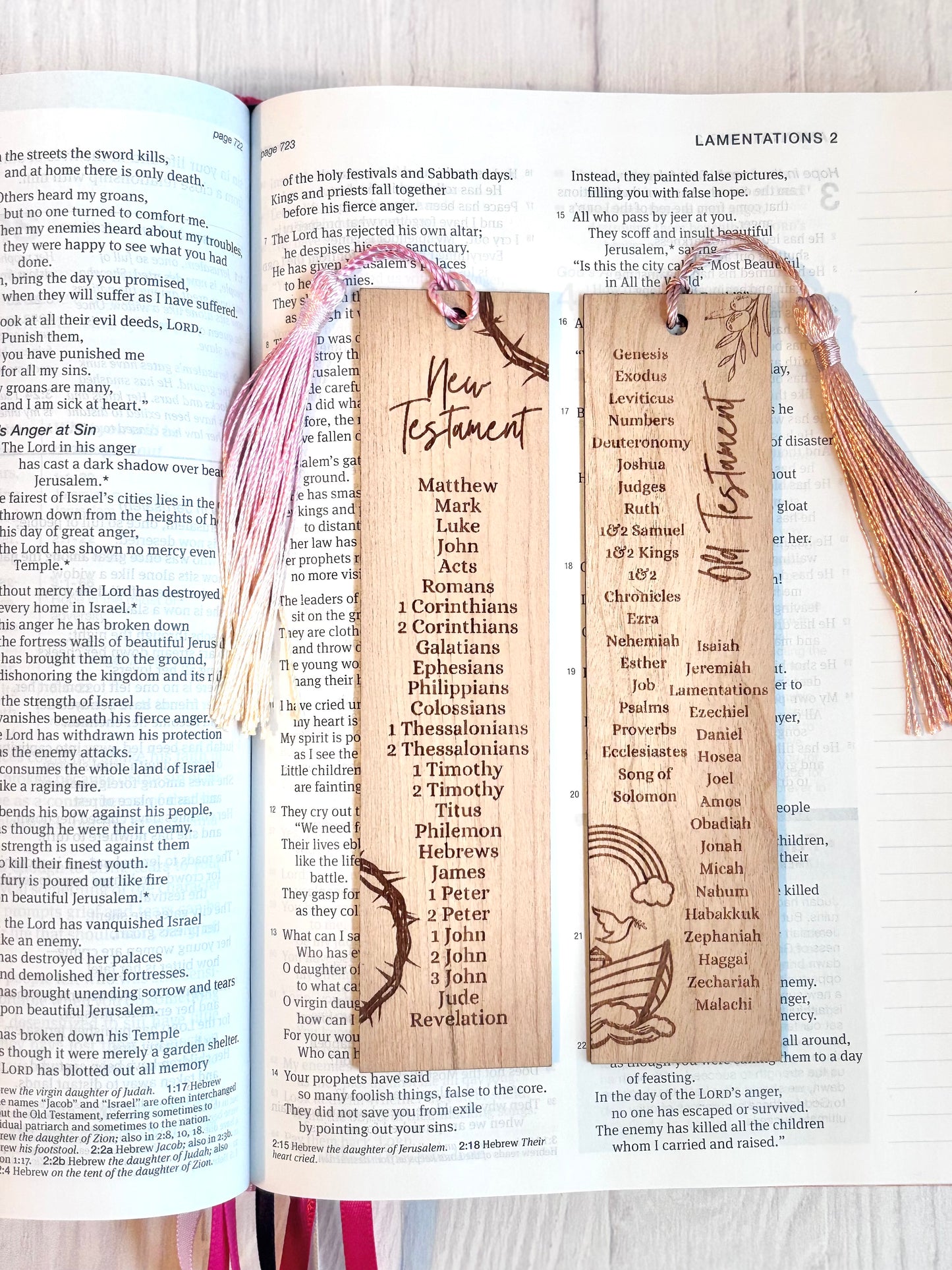 Bible Basics Bookmark – Old & New Testament at Your Fingertips