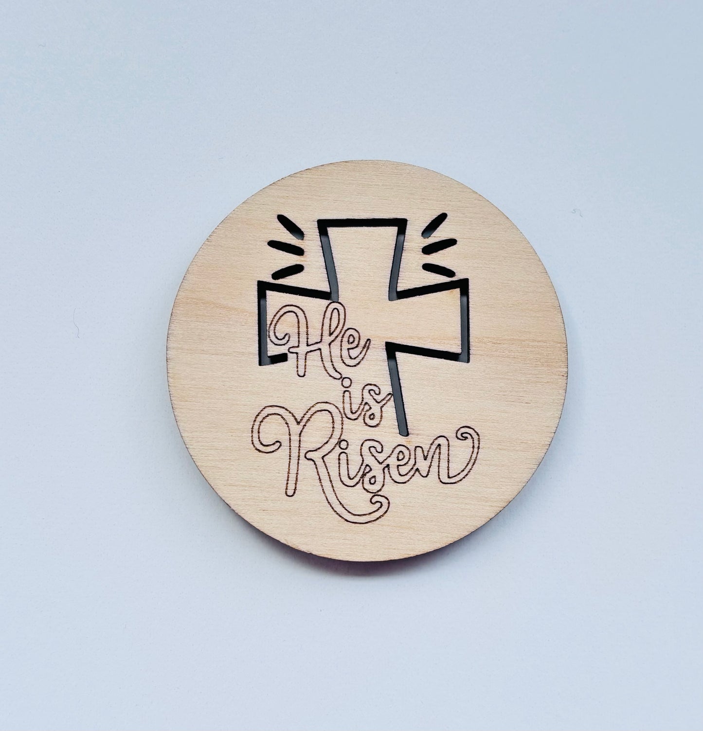 Christian Wooden Magnets β Faith-Based Fridge Decor with Bible Verses & Cross Designs