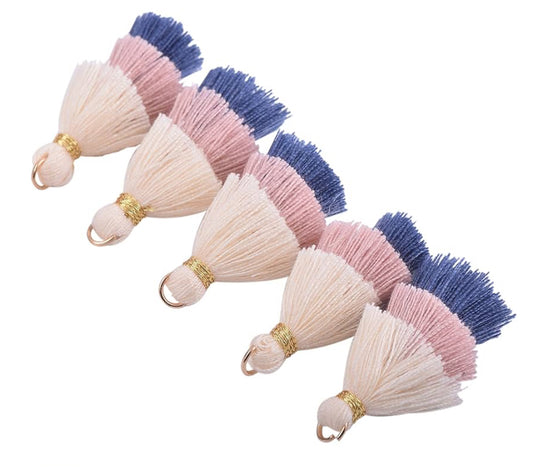 “Live God’s Truth” Maple Wood Keychain – Vintage Motel Style with Pastel Tassel