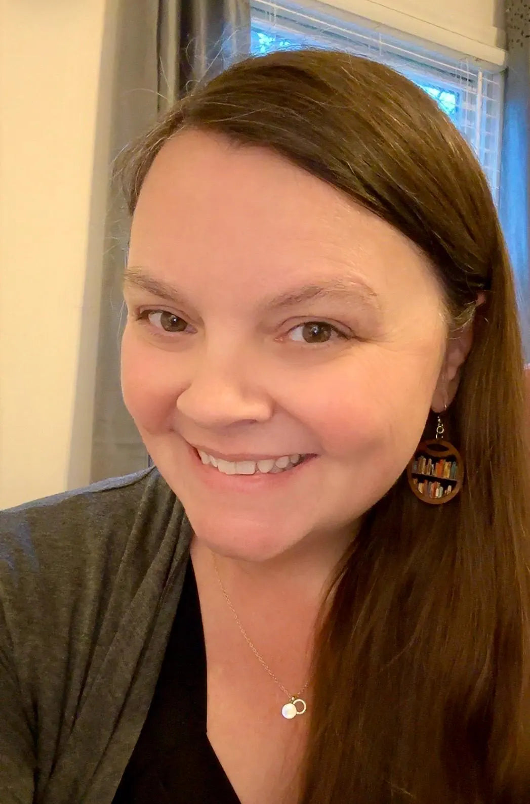 Handmade Book Earrings