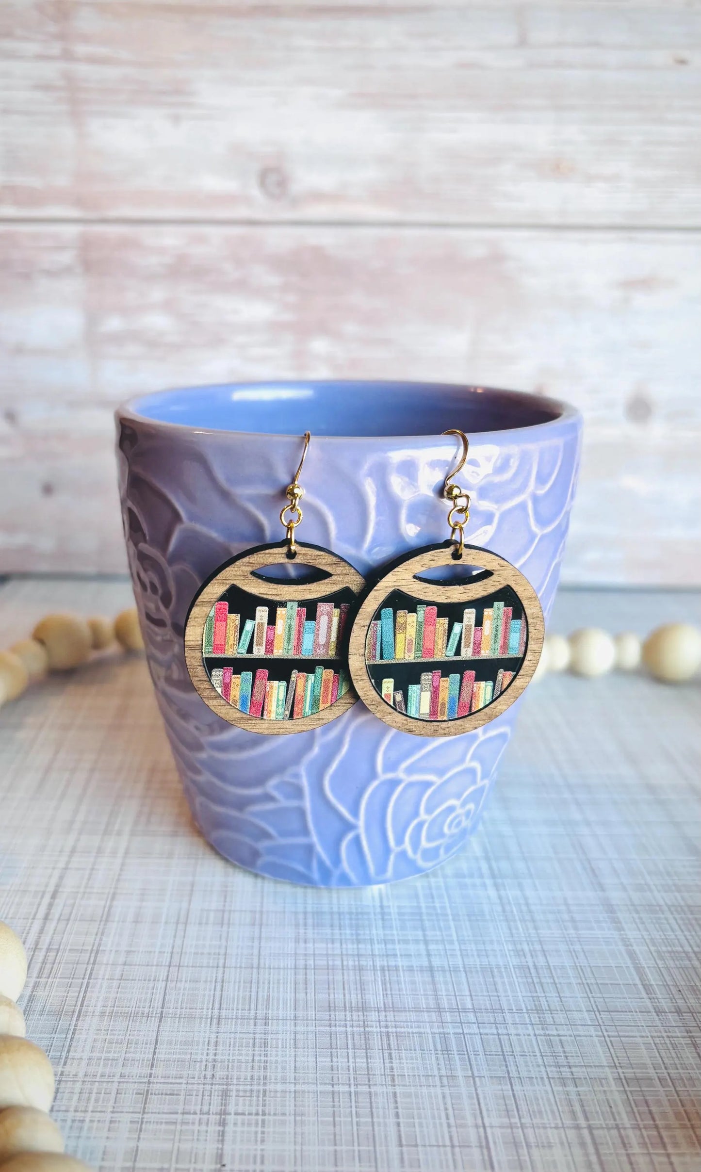 Handmade Book Earrings