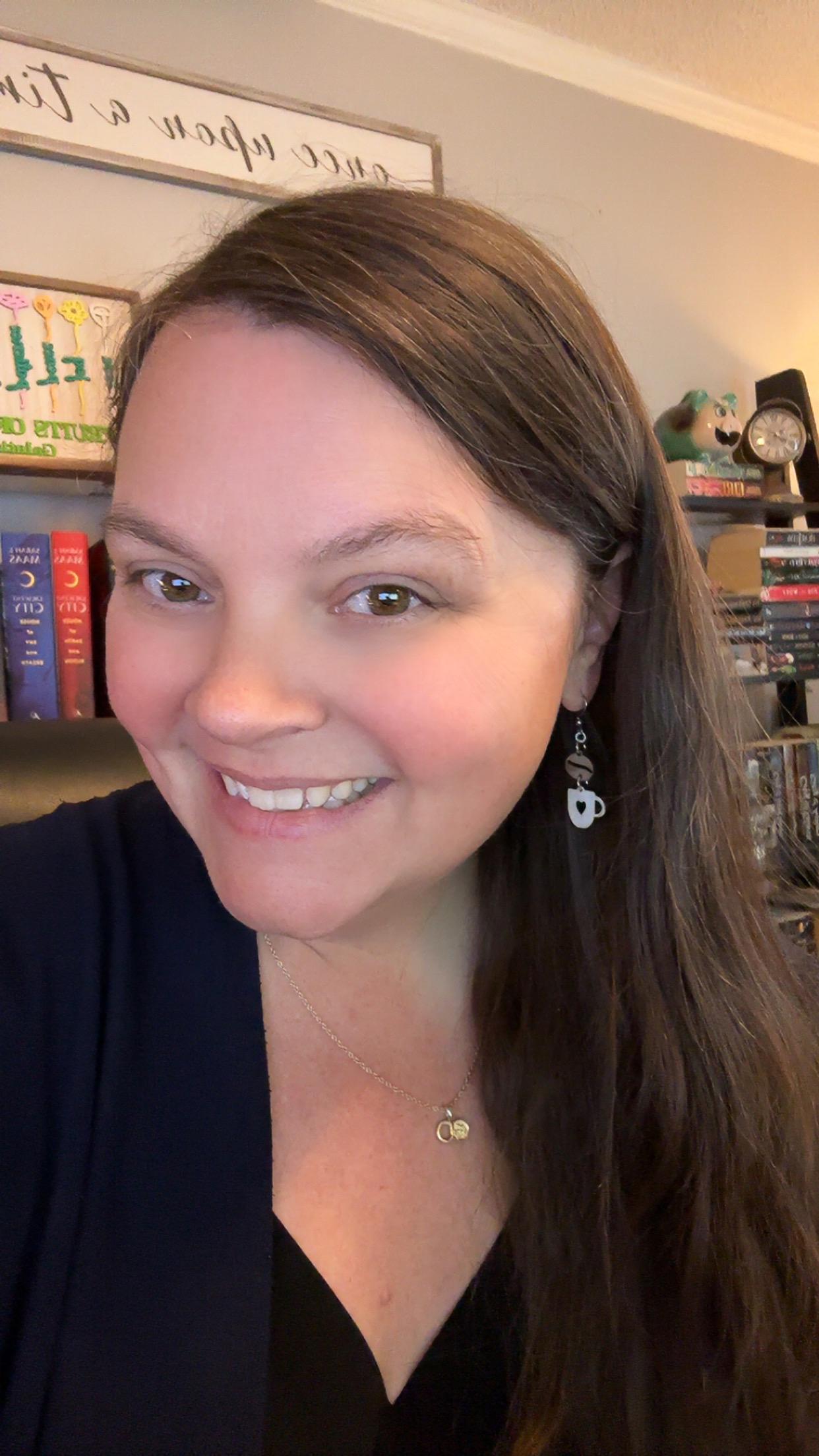 Coffee Cup & Bean Dangle Earrings – Handmade Jewelry for Coffee-Loving Christian Women