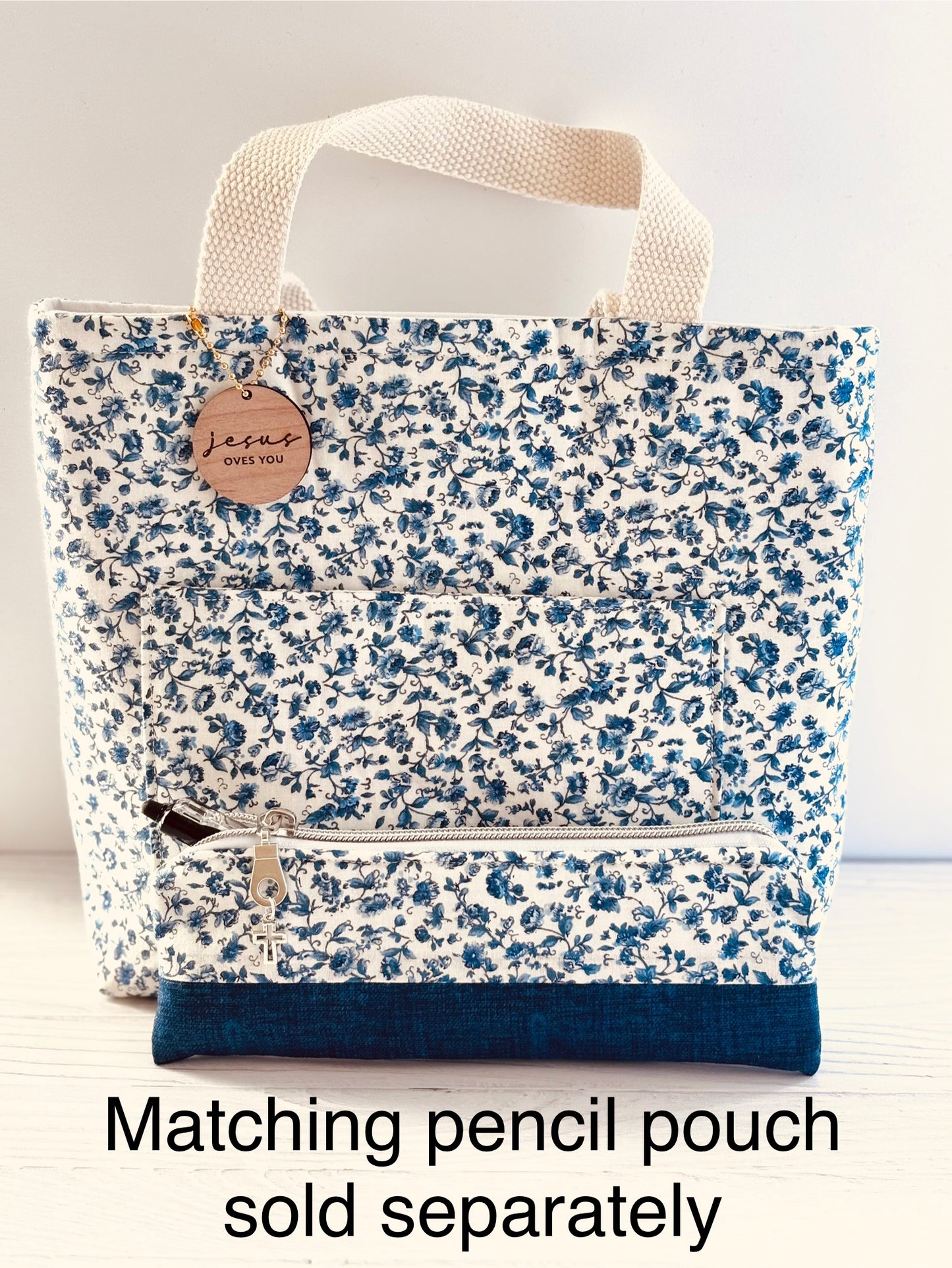 Bible Tote Bag | Handmade Christian Gift