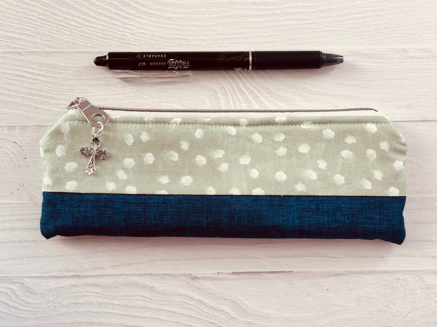 Handmade Quilted Pencil Pouches – Christian Gifts (matching Bible totes sold separately)