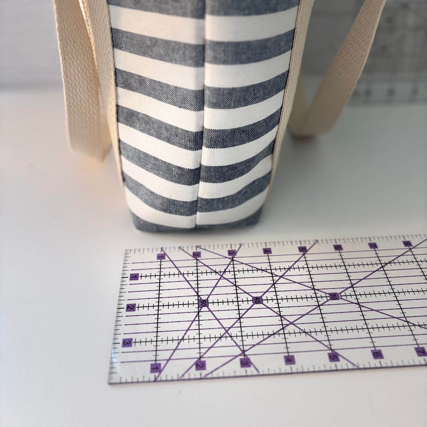 Christian Bible Tote Bag – Faith Message Faux Leather Patch