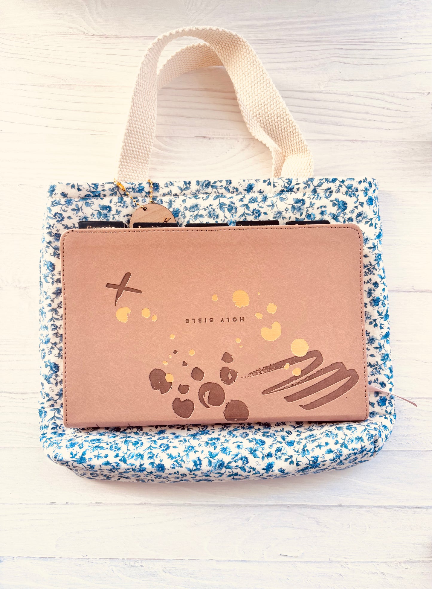 Bible Tote Bag | Handmade Christian Gift