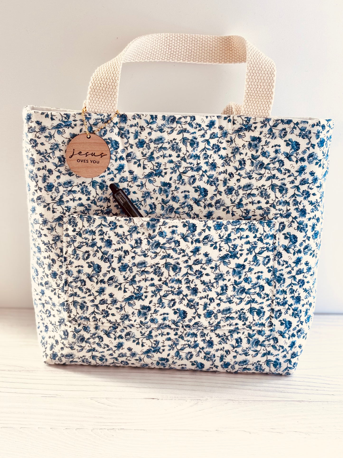 Bible Tote Bag | Handmade Christian Gift