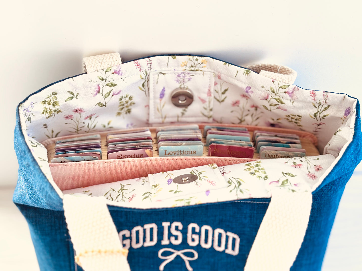 Handmade Bible Tote Bag – Christian Gift