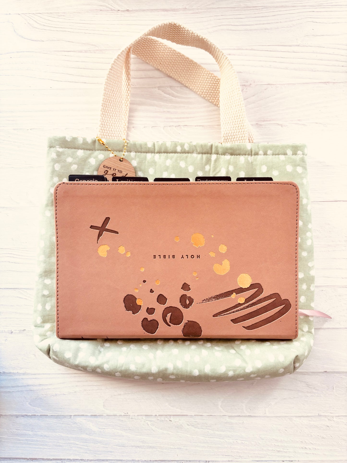 Bible Tote Bag | Handmade Christian Gift