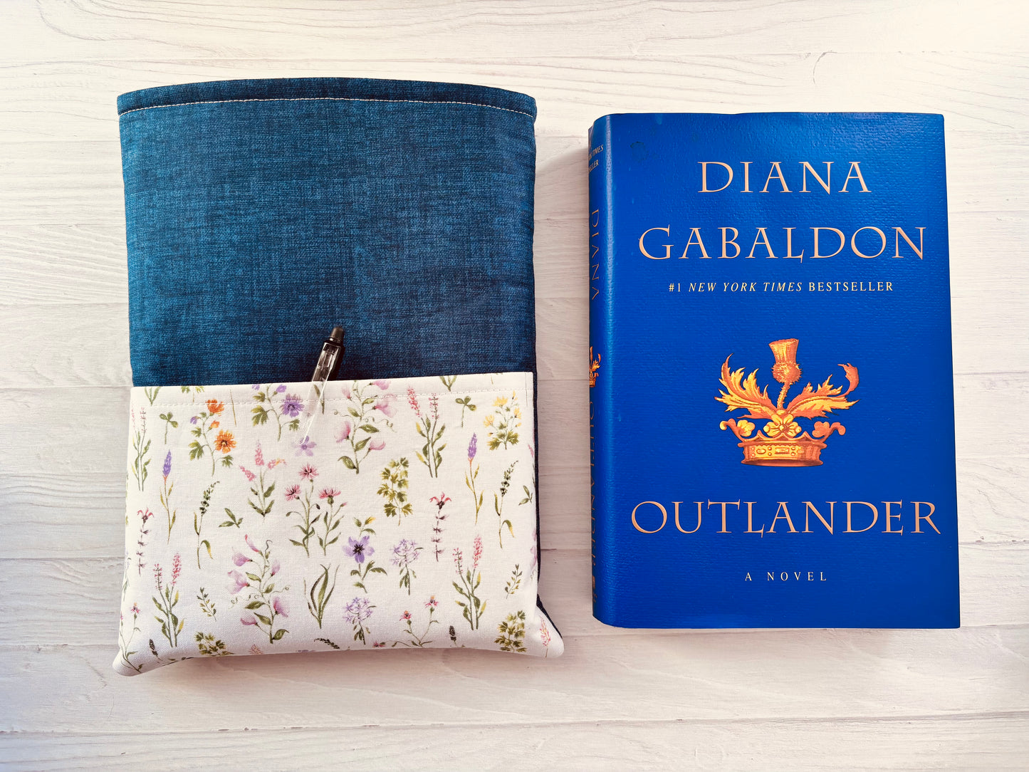 Handmade Bible Sleeve with Pocket