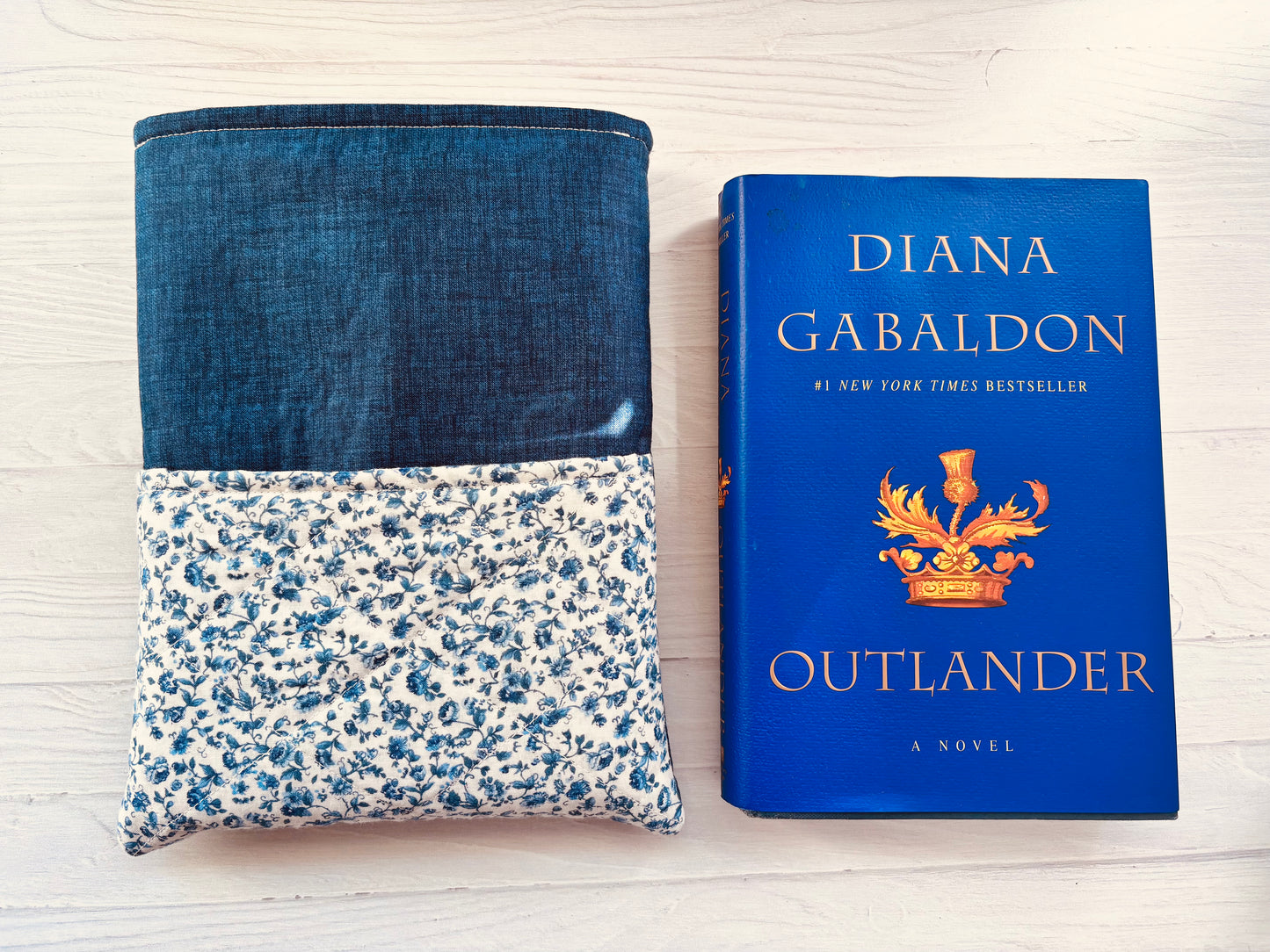 Handmade Quilted Bible Sleeve with Pocket