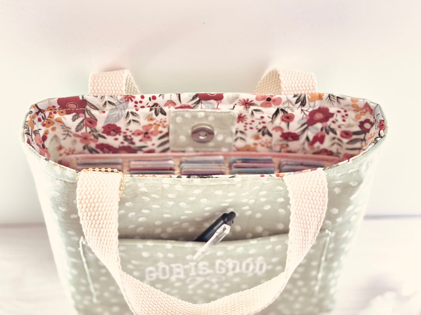 Bible Tote Bag | Handmade Christian Gift