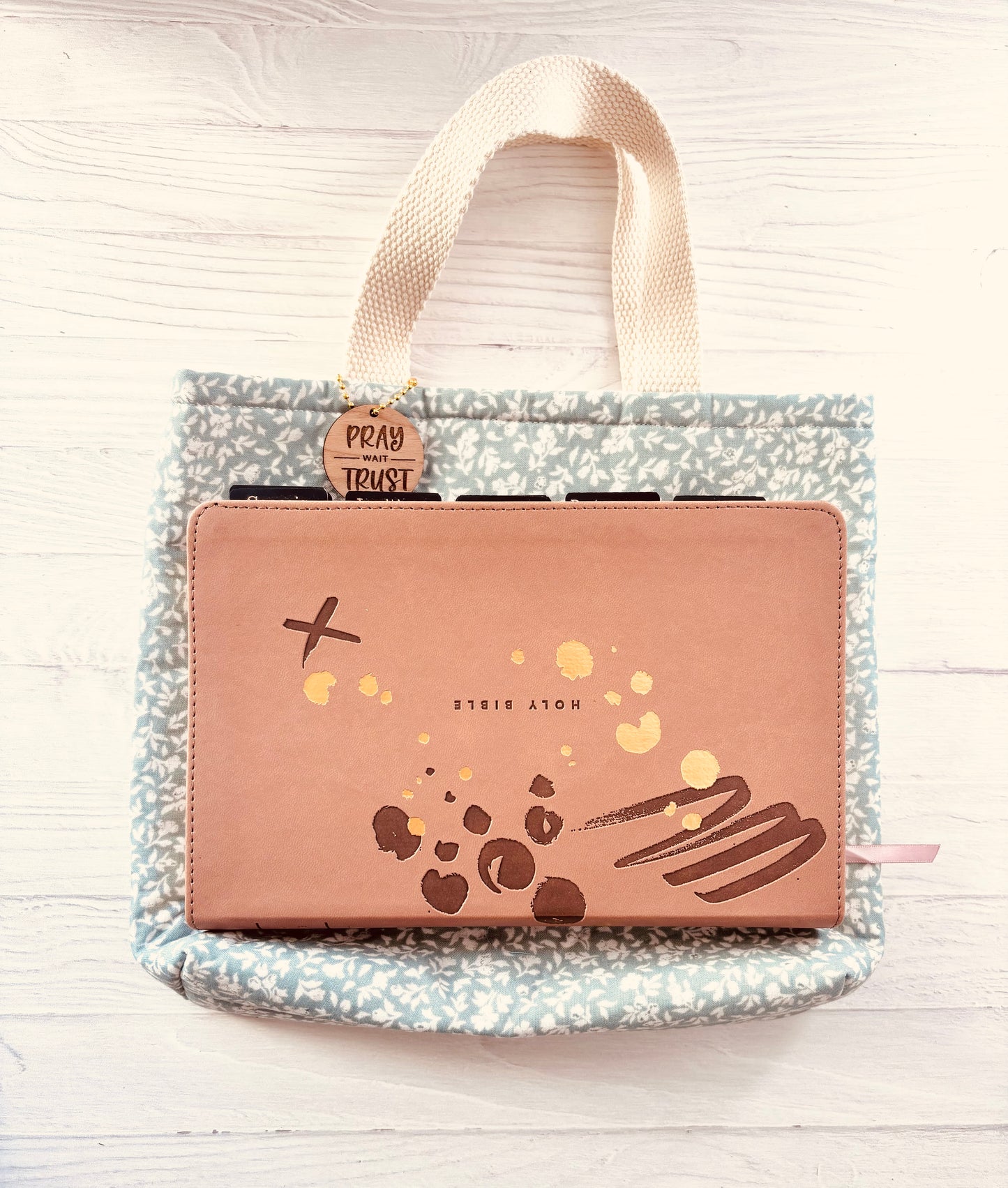 Bible Tote Bag | Handmade Christian Gift