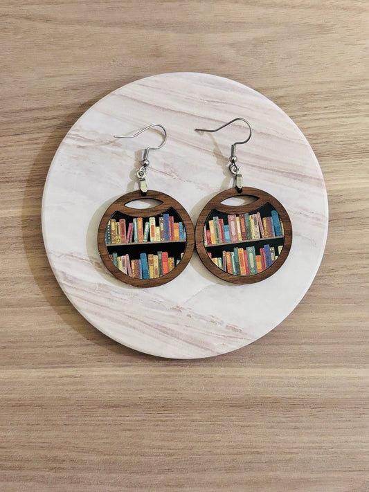 Handmade Book Earrings